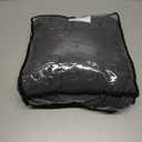 yescool Weighted Blanket for Adults (25 lbs, 60" x 80", Grey& Black) Cooling Heavy Blanket for Sleeping Perfect for 240-260 lbs, Queen Size Breathable Blanket with Premium Glass Bead, Machine Washable