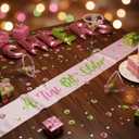 A Tini Bit Older Birthday Sash for Women, Martini Party Decorations for Birthday Bachelorette Bridal Shower Accessory, Funny Espresso Themed Photo Booth Props (Pink)
