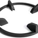 Wok Ring, 9 Inch Wok Support Ring Gas Stove Cast Iron Non Slip Gas Stove Top Burner Rings Wok Pan Stand Holder Gas Range Replacement Parts for GE, KitchenAid, Samsung, Whirlpool, Kenmore, Frigidaire