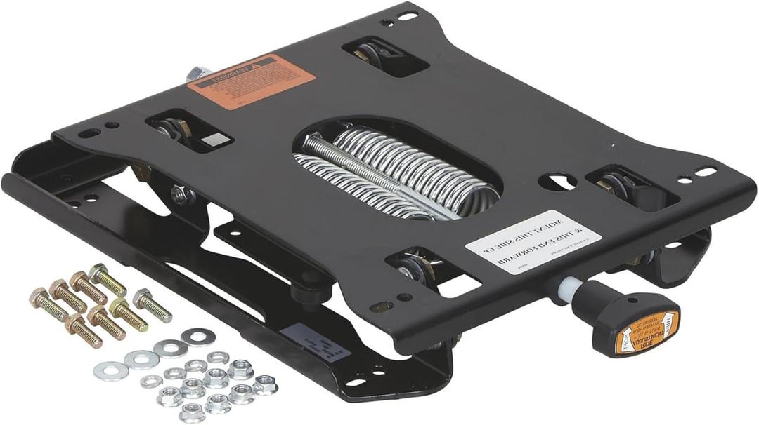 munirater Universal Seat Suspension Kit for Zero Turn Lawn Mower Tractor Forklift Compatible with Most Aftermarket Seats