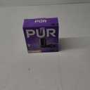 PUR Vertical Faucet Mount Water Filtration System with Lead Reducing Filter for Cleaner, Filtered Tap Water, Lasts 100 Gallons, Sink Water Filter, Fits Most Kitchen or Bathroom Faucets, Black