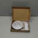 Acrylic Wedding Table Numbers 1-15 with Stands,4.8"Round Mirror Silver Table Number Signs and Holders for Wedding Reception, Party, Event, Centerpiece Decoration