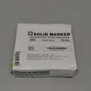 Sakura Solid Paint Markers - Permanent Marker Pens - Window, Wood & Glass Marker - Yellow Paint - 12 Pack