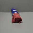 MIULEE Decorative Throw Pillow Covers for Couch Bed Livingroom 18x18 Inch Set of 2 Cranberry Red Boho Accent Throw Pllows Broadside Striped Patchwork Soft Corduroy Pillowcases