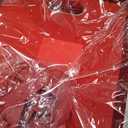 Kolldenn 24 Pcs Velvet Burgundy Red Christmas Empty Gift Basket Bulk to Fill for DIY 8" x 10" Gift Basket Kit with Handles 8 Velvet Cardboard Tray 8 Bags and 8 Bows for Xmas Wedding Party Wrapping