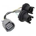 Tail Light Socket Wiring Harness Compatible with Jeep Wrangler JK 2007-2018 Replace for 68004166AC