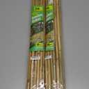 LJAAJSUV 30 Pcs - 24 inches Plant Stakes Natural Garden Bamboo Sticks for Indoor and Outdoor Plants, Plant Support Stakes for Tomatoes, Beans, Potted Plants. X2