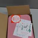 Elk and Friends Kids Stainless Steel Bento Box with Silicone Lid | Leak-proof | Toddler Lunch Container | 4 Compartments | Dishwasher Safe (Blush)