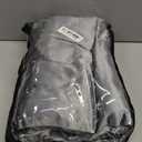 PRIMROSE Dark Grey Velvet Curtains 96 inch Long for Living Room,Set of 2 Panels Blackout Rod Pocket Back Tab Window Treatment Room Darkening Heavy Decorative Curtains Drapes for Bedroom