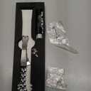 PlusRoc Stainless Steel Band Compatible with Samsung Galaxy Watch 7 6 5 4 40mm 44mm/Watch 6 Classic 43mm 47mm/Watch 4 Classic 42mm 46mm/Watch 5 Pro 45mm, Slim Bracelet Adjustable for Women