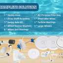 Upgraded Rebuild Repair Parts Kit Replacement for Polaris Zodiac Automatic Swimming Pool Cleaner 280 Bag Accessories (Not Compatible with Polaris 360 380)