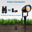 SUNVIE Fastlock2 Low Voltage Wire Connector Landscape Lighting Connectors Waterproof 12-18 Gauge Wire Connectors for Low Voltage Landscape Lights Outdoor Landscape Path Lights, 20 Pack