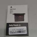 Pack all Water-Resistant Material Zipper Pouch, Mesh Zipper Bags for Storage, Travel, Office (Black, Medium)