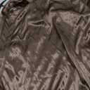 WUSENST Women's Spaghetti Strap Satin Dress Sexy Backless Drawstring Ruched Split Hem Cocktail Evening Party, M, Coffee