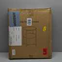 danpinera Round Side Table with Fabric Storage Basket, Metal Side Small Bedside Table Nightstand with Removable Tray Top for Living Room, Bedroom, Nursery, Bathroom, Gold