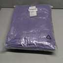 Pefflarge Women's Plus Size Down Coat (Purple)