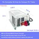 WF-9855 55 Amp Power Converter, Rv Power Converter, WF-9855-AD, Replace for RV Trailer Camper 9800 Series, WF-9855-AD, 55 Amp Power Converter for Rv