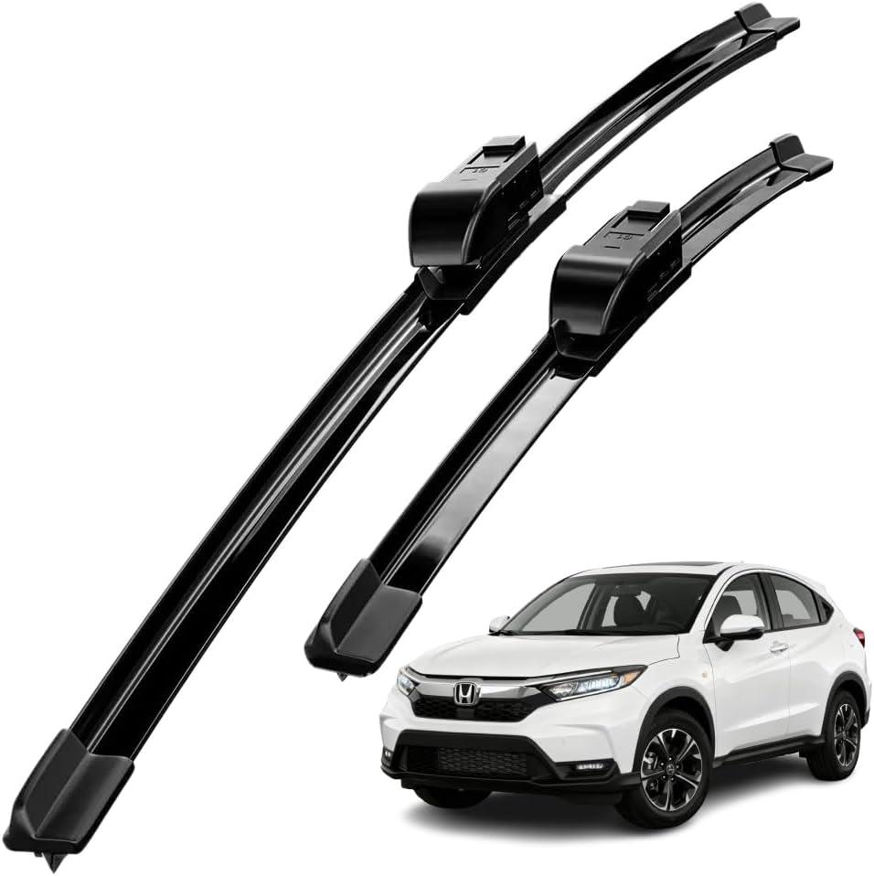 Compatible With Honda HR-V HRV 2016-2025 Front Windshield Wipers Water Repellent Available in All-Seasons OEM Quality Set of 2 (Driver & Passenger Side) 26"+18"