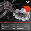 A-Premium Front Disc Brake Caliper Assembly with Bracket Compatible with Select Isuzu, Acura and Honda Models - CL 1997-1999, Integra/CR-V 1997-2001, Accord 1991-1997, TL, Odyssey, Prelude, Oasis