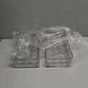 Acrylic Egg Box Transparent 18 and 36 Pack Storage for Refrigerator Kitchen Storage Size: 13.3 * 4.7 * 3.9 inches (2 pack)