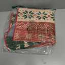 PureCozy Christmas Area Rug 2x3 Red Entryway Carpet Washable Xmas Snowflake Holiday Decor Doormat Kitchen Decorative Non Slip Soft Low Pile Small Carpet Indoor Throw Rug Bedroom Entrance Bathroom