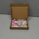 Mermaid Cake Toppers with Shell Starfish Fishtail Balls for Mermaid Birthday Supplies (Style1)