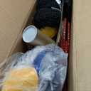 Amazon Basics Portable Outdoor Volleyball and Badminton Combo Set with Sturdy Poles and Storage Bag