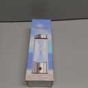 Hydrogen Water Bottle, Portable Rechargeable Hydrogen Water Bottle Generator [Gifts for Him Her], Hydrogen Water Machine for Home Travel Office Exercise (Silver)