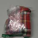 Kuoser Waterproof Dog Coat, Reversible Dog Jacket for Medium Dogs, Adjustable Durable Doggie Winter Coat Warm Puppy Cold Weather Apparel from Small to Large Breed, Bright Red (Medium)