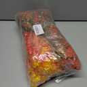 16 Bundles Artificial Mums for Outdoors Garden Home Decoration Fake Mums UV Resistant Fake Mums Silk Faux Flower Plastic Plants for Outside No Fade Fall Decor for Front Porch Pot Decor