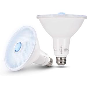 Sengled Motion Sensor Flood Lights Outdoor Dusk to Dawn Security Light Bulbs,E26 PAR38 Motion Activated 5000K Daylight,1050LM,Waterproof LED Light Bulbs for Porch,Driveways,4rd Gen,2 Count (Pack of 1) (2 Count (Pack of 1), Daylight (5000k))