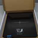 NUTRI FIT Digital Scale for Body Weight, Precision Bathroom Weighing Scale Step-On Technology High Capacity - 330 lb, LED Display with High Precision Measurements, Black