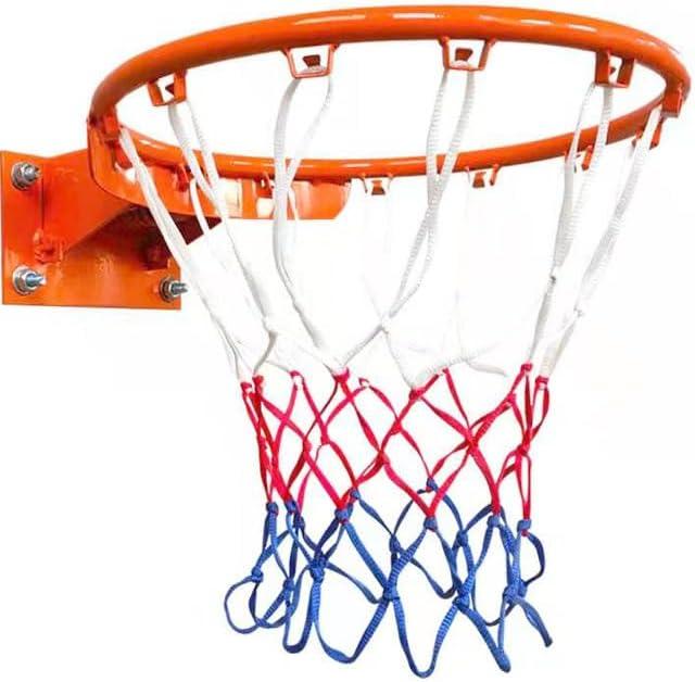 Heavy Duty Adult Standard Size 18" Basketball Hoop Goal Wall Mounted Basketball Rim Diameter 45centimeter/18inch (Basic Edition)