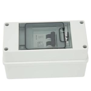 20A PV DC Miniature Circuit Breaker with Box, and Stable for Solar Power System, Suitable for PV Solar Panel Grid Connected System, Simple Installation with Transparent