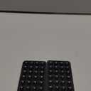 2 Pack Suction Cup Phone Case Mount Double-Sided,Silicon Sticky Phone Stand for iPhone and Android, Hands-Free Strong Grip Holder for Selfies and Videos - Black