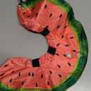 Katoggy Inflatable Dog Cone Collar for After Surgery, Doggie Neck Blow up Donut Recovery ECollar, Soft Adjustable Dog Cone for Small Medium Large Dogs and Cats (Watermelon)