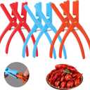 6PCS Crawfish Peeler, Crawfish Shucker,Crawfish Sheller Tool,Crawfish Tail Shucker, Crawfish Peeler Tool for Protecting Nails And Keeping Fingers Clean