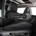 EKR Car Seat Covers for Toyota Highlander 2020-2026 7 Seats,Full Set
Custom Fit for Toyota Highlander 2020-2026,(2nd Row Captain Chairs),Airbag Compatible-Faux Leather(Black)