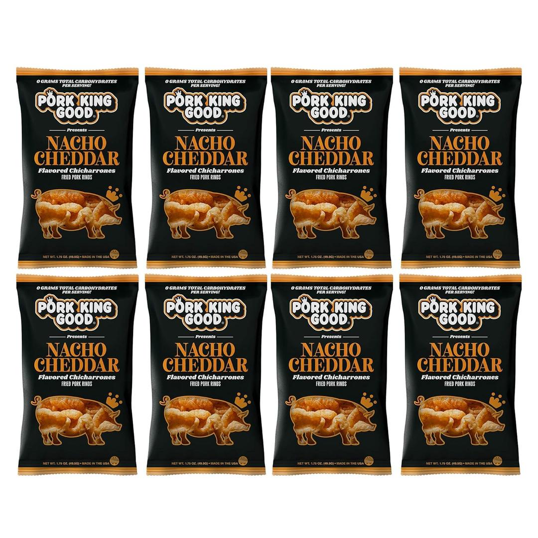 Pork King Good Pork Rinds 1.75 Ounce (Pack of 12) Onion and Sour cream Pork Rinds