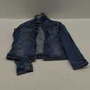 Wrangler Authentics Women's Stretch Denim Jacket, Blue, Large, M