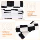 7 x Gatuida 2 Pcs Decorate Comfortable Seats Strap Covers Pads Shoulder Strap Shoulder Strap Cushion Checkered Belt Cover Protector Car Seats Strap Cover Soft Seat
