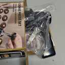 Cookie Press Gun Kit, Stainless Steel 13 Discs + 8 Nozzles, Perfect for DIY Cookies & Decorating, Baking Gift for Women