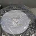 Bargeni 16.5 Inch LED Ceiling Light Fixture, Dimmable Flush Mount Matte Black With Gold Inside, 3000K/Warm White/30W, Modern Light Fixtures Mount for Bedroom, Outdoor, Foyer