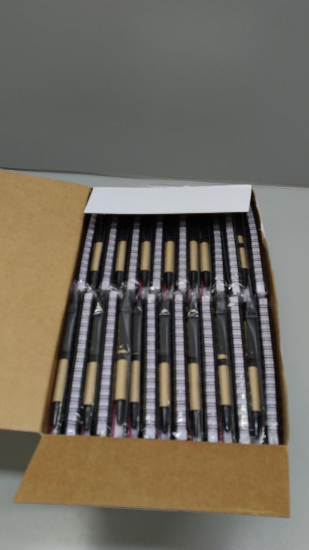 Qilery 30 Pack Lined Spiral Notebook Small Notepad and Pen Set Steno Pads Lined Notepad Black Pocket Notebook for Business Office School Supplies