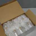 Patelai 24 Pcs Small Glass Jars with Cork Lids, Mini Potion Bottles Bulk Tiny Wishing Vial Spell Jars for DIY Art Crafts Gift Valentine Wedding Birthday Party Favors Decorations (50 ml) (50 ml/1.7 oz)