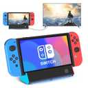 Switch Dock, TV Dock Station for Switch/Switch OLED，with 4K@60Hz HDMI Output/Type C Port/USB 3.0 Port for Nintendo Switch Dock（Incompatible with Nintendo Switch 2）