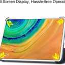 Tablet Cover for Huawei Matepad Pro 10.8 MRX-W09/W19(2019 Release), Ultra Slim Folio Stand Lightweight Leather Case for Huawei Matepad Pro 10.8 2021 MRR-W29/W39 (KST-Dark Blue)