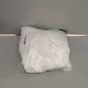 Xxxiticat Women's Slip Satin Long Dress Long Sleeve Round Neck Back Lace Up Bandage Tie Wedding Party Maxi Dresses (White)