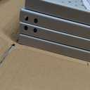 WALMANN 4-Pack 12"x16" Metal Pegboard Panels for Garage, Tool Organizer Pegboard for Pegboard Hooks - Compatible with 1/8" & 1/4" Hooks(Grey)