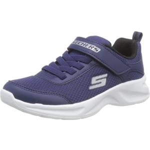 Skechers Kids Boys Dynamatic Sneaker (Navy, 1.5)